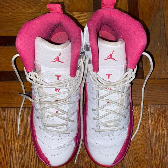 air jordan 12 retro GG vivid pink 7.5 youth and men 9 women’s size - Picture 2 of 5